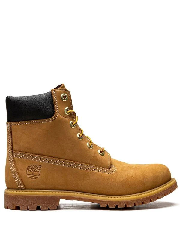 TIMBERLAND LACE-UP LEATHER BOOTS 